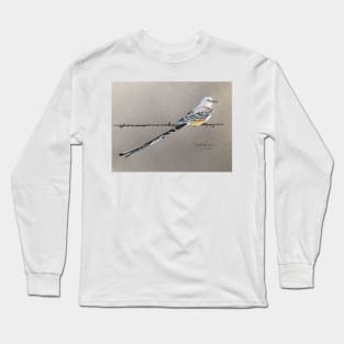 Scissored-tailed Flycatcher Long Sleeve T-Shirt